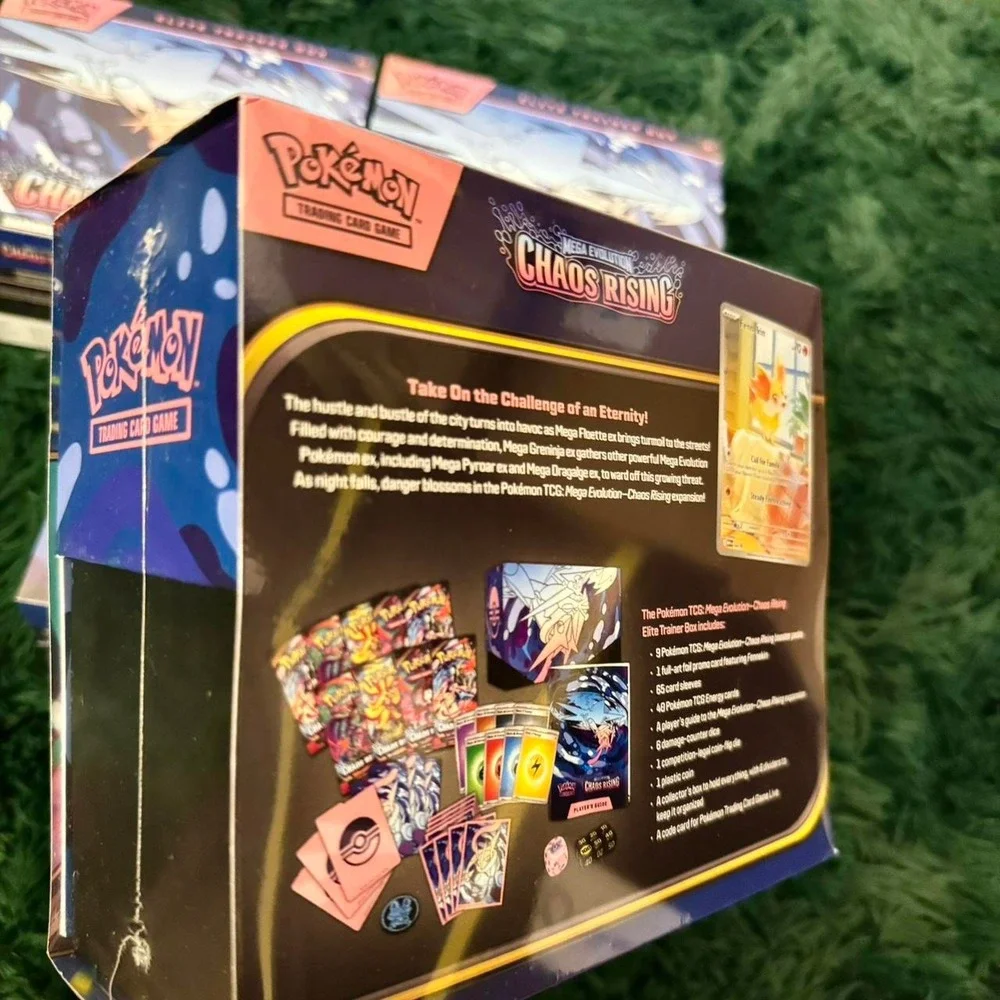 4 Pokemon Chaos Rising ETB